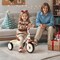 Metal Tricycle Kids Trike with Adjustable Seat and Storage Basket for Ages 3-5 Years